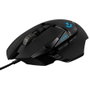 Logitech G502 HERO Ratón Gaming Negro, Sensor HERO 25K 25600 DPI, 11 Botones Programables, RGB LIGHTSYNC, Peso Ajustable, Cable USB, Referencia 910-005470
